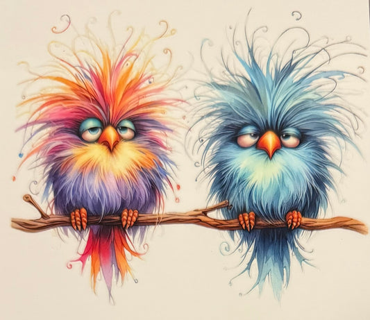 Quirky Birds DECALS